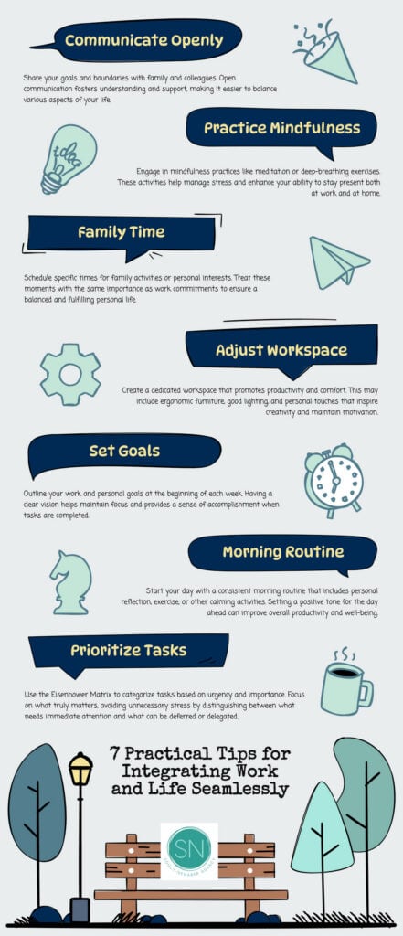 Tips for flexible work and life balance at SN Agency.