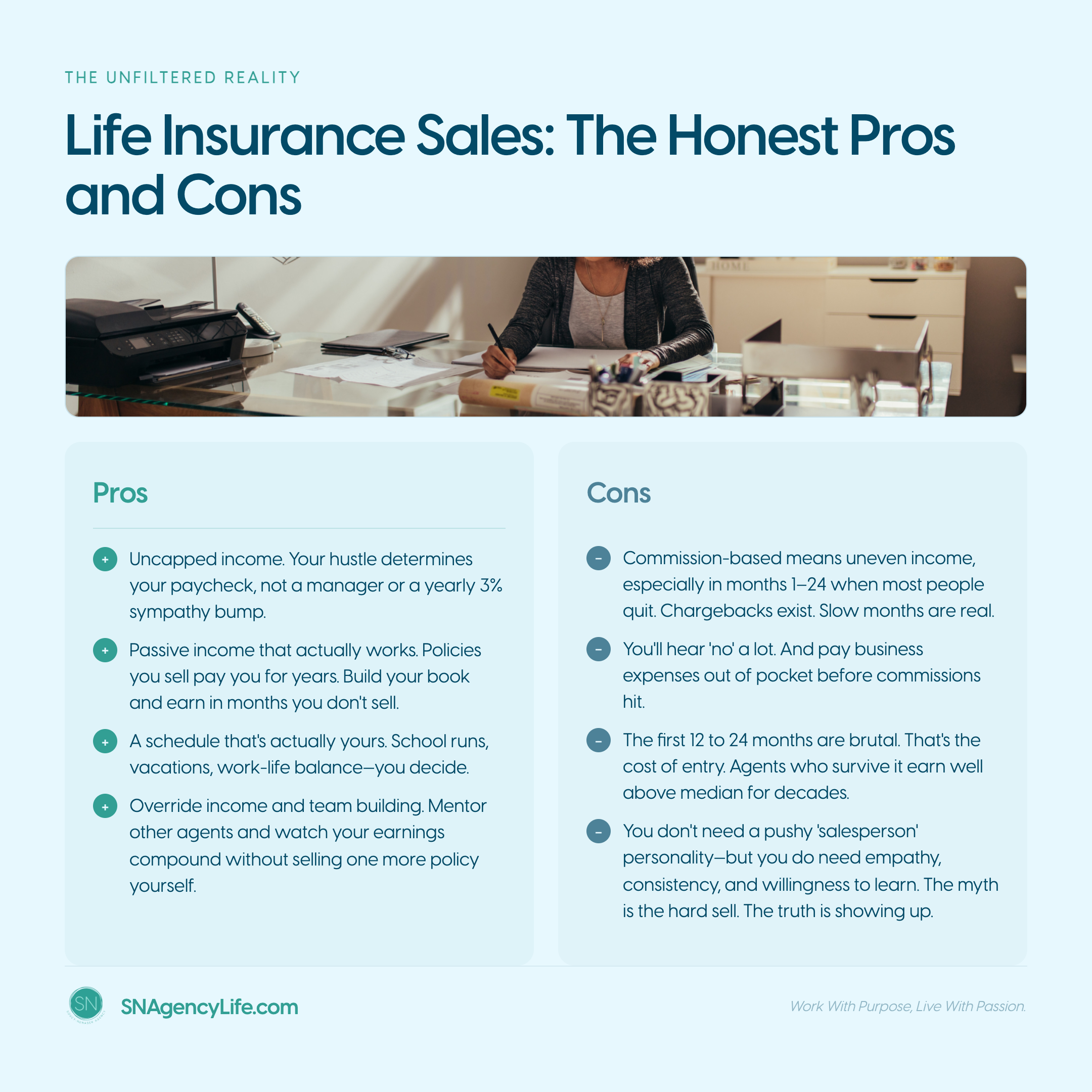 Life Insurance Sales: The Honest Pros and Cons
